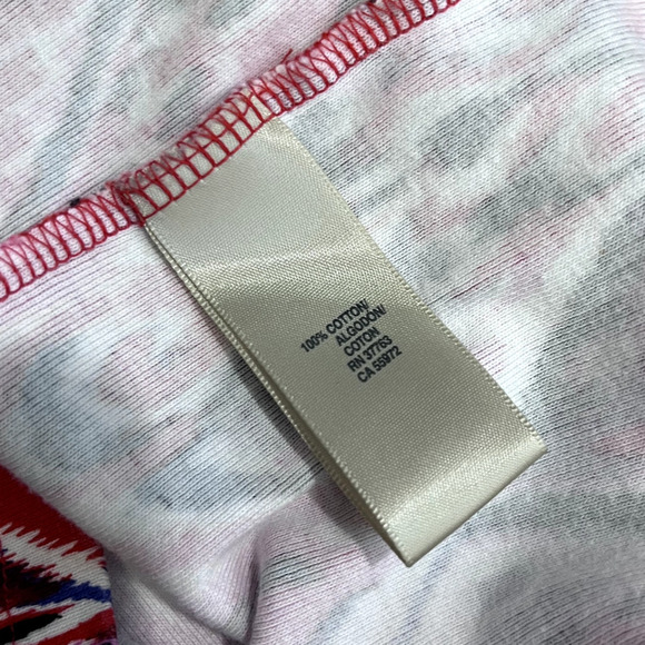 Women's Red Boho Rafaella Long Sleeve Shirt M - Picture 4 of 6